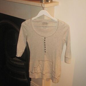 River Island Gray Long Sleeve Top